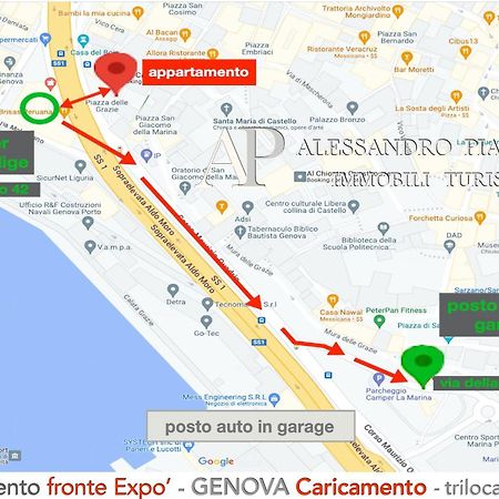 Apartamento Cavour Luxury Sea View Génova Exterior foto